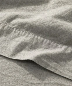 Looma Home Goods Flannel Sheet Set - Slate 7 Looma Home Goods Flannel Sheet Set - Slate