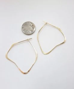 L.Greenwalt Jewelry Organic Hoop Earrings Best Sellers