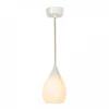 Ameico Drop One Small Pendant - White Matte Lighting