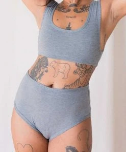 Mary Young Sustainable Materials Orly Bamboo High Brief Underwear