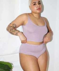 Mary Young Sustainable Materials Orly Bamboo High Brief Underwear