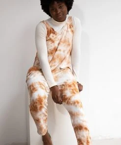North Of West Parker Tie Dye Jumpsuit - Amber Sale