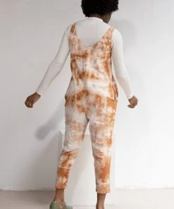 North Of West Parker Tie Dye Jumpsuit - Amber Sale
