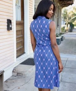 Passion Lilie Anchor Away Ikat Dress Clothing 5 Passion Lilie Anchor Away Ikat Dress Clothing