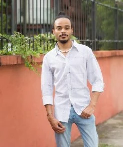 Passion Lilie Men's Avery Button Down Shirt