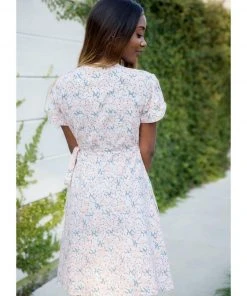 Passion Lilie Blushing Wrap Dress Best Sellers