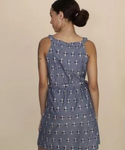 Passion Lilie Chambray Ikat Shift Dress