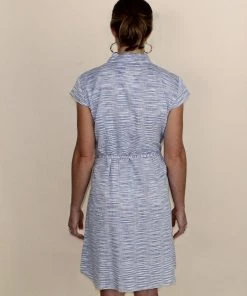 Passion Lilie Clear Skies Button-Up Dress Clothing