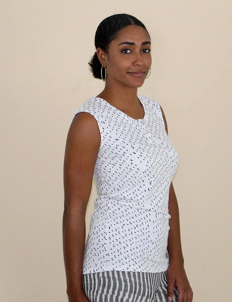 Passion Lilie Dotted Dots Jersey Top Clothing 1 Passion Lilie Dotted Dots Jersey Top Clothing