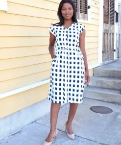 Passion Lilie Clothing Fiona Ikat Dress