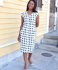 Passion Lilie Clothing Fiona Ikat Dress