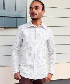 Passion Lilie Men's Indre Button Down Shirt