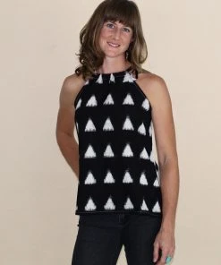 Passion Lilie Jessie Triangle Top - Black Clothing