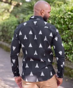 Passion Lilie Men's Leo Button Down Shirt