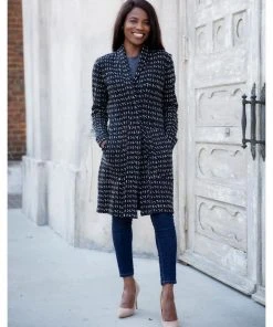 Passion Lilie Love Braille Fleece Coat