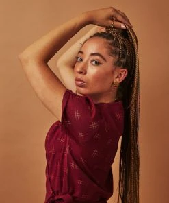 Passion Lilie Merlot Wrap Dress Best Sellers