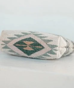 MZ Fair Trade Pastel Mitla Wool Clutch Bag