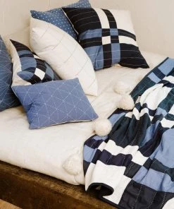 Anchal Patchwork Plaid Quilt Throw