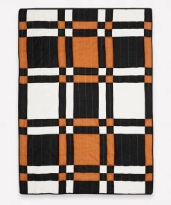 Anchal Patchwork Plaid Quilt Throw