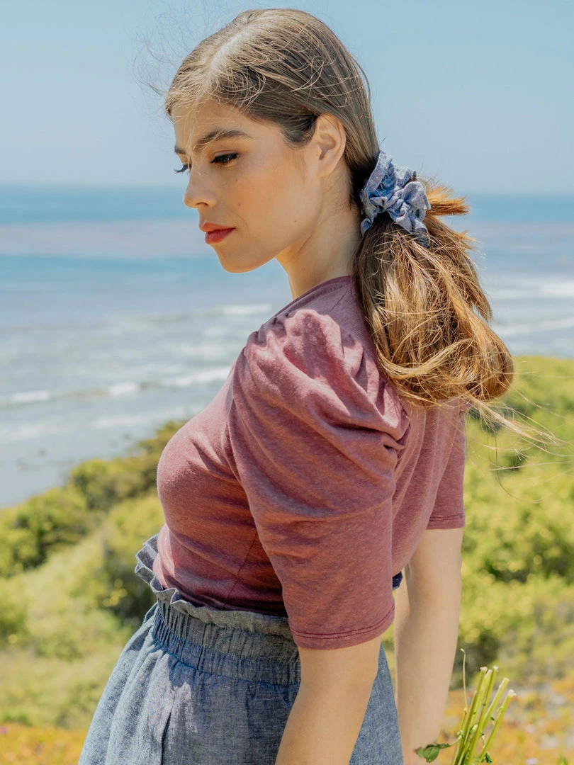 Valani Pauline Hemp Knit Puff Top 11 Valani Pauline Hemp Knit Puff Top