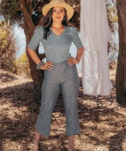 Valani Pauline Hemp Knit Puff Top 22 Valani Pauline Hemp Knit Puff Top