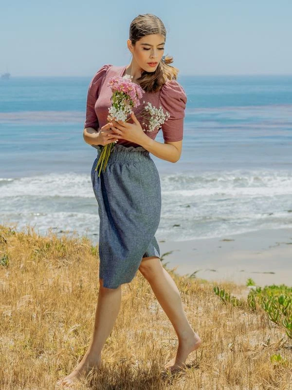 Valani Pauline Hemp Knit Puff Top 16 Valani Pauline Hemp Knit Puff Top