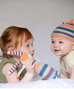 Pebble Rainbow Baby Hat