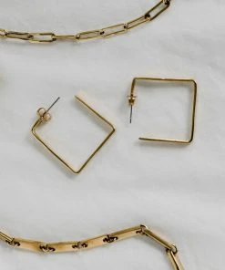 Abby Alley Perfect Square Earrings Jewelry