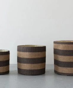 Will & Atlas Peri Round Storage Basket Set