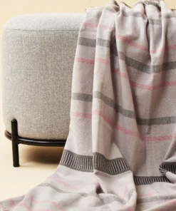 Studio Variously Pewter Throw Blanket Home Goods