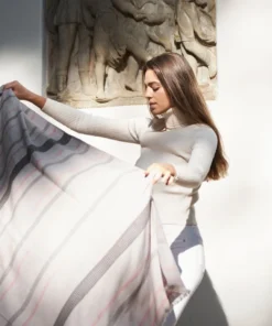 Studio Variously Pewter Throw Blanket Home Goods