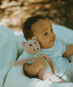 Pebble Gifts Pig Rattle