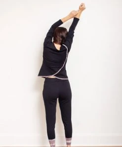 Leena & Lu Pima Long Sleeve And Jogger Set Best Sellers