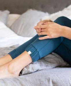 Leena & Lu Pima Short Sleeve Jogger Set