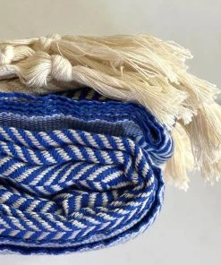Hilana: Upcycled Cotton Pipa Upcycled Throw Blanket