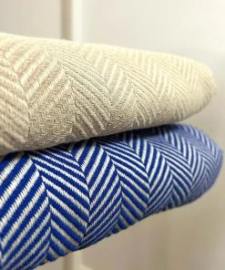 Hilana: Upcycled Cotton Pipa Upcycled Throw Blanket