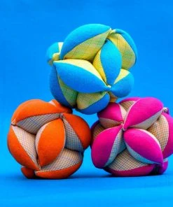 Zeki Learning Plush Puzzle Ball - Pink