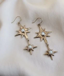 Iron Oxide Special Occasion Polaris Earrings