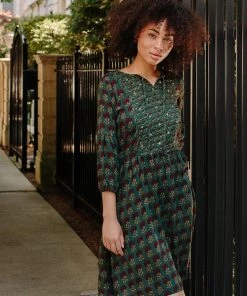 Mata Traders Pondi Teal Modal Dress Best Sellers