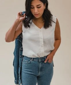 Poplinen Ada Linen Tank Best Sellers 9 Poplinen Ada Linen Tank Best Sellers