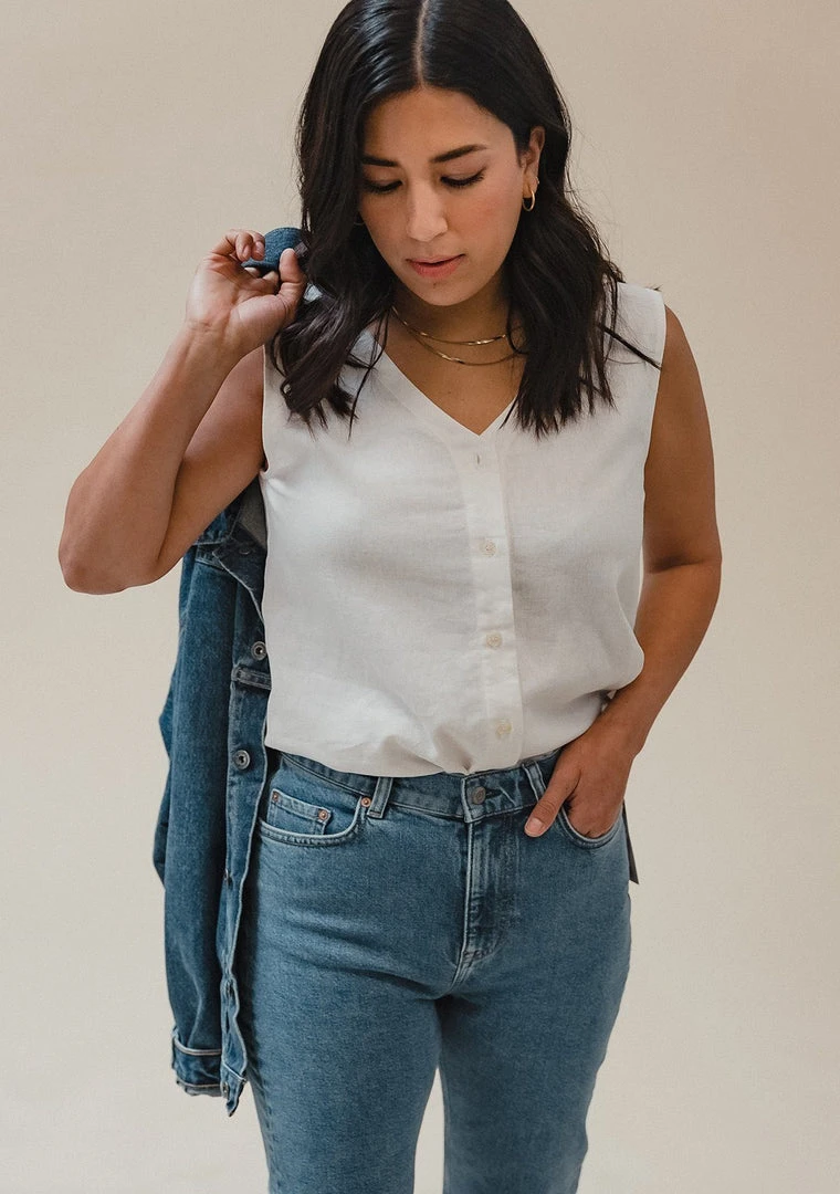 Poplinen Ada Linen Tank Best Sellers 4 Poplinen Ada Linen Tank Best Sellers