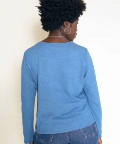 Poplinen Clothing Goldie Hemp Long Sleeve Tee