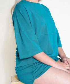 Poplinen Lourdes Tencel Lounging Shorts Clothing