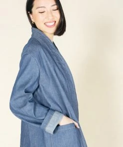 Poplinen Clothing Ren Upcycled Open Smock Jacket