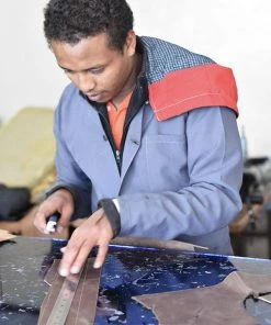 Purse & Clutch Small Asymmetric Clutch - Black