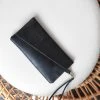 Purse & Clutch Small Asymmetric Clutch - Black