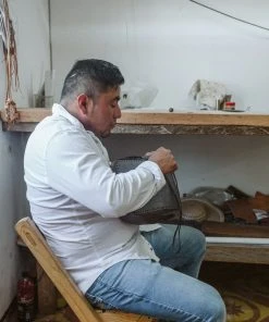 Purse & Clutch Mexican Leather Crossbody - Charcoal Accessories