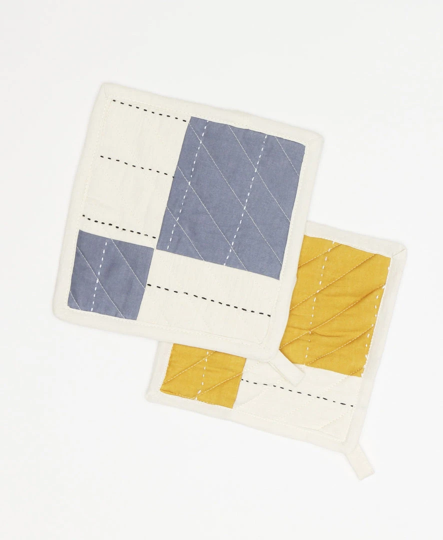 Anchal Quilted Pot Holder Home Goods Anchal Quilted Pot Holder Home Goods