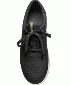 Rackle Shoes Women's Alex Hemp Sneaker - Midnight Black