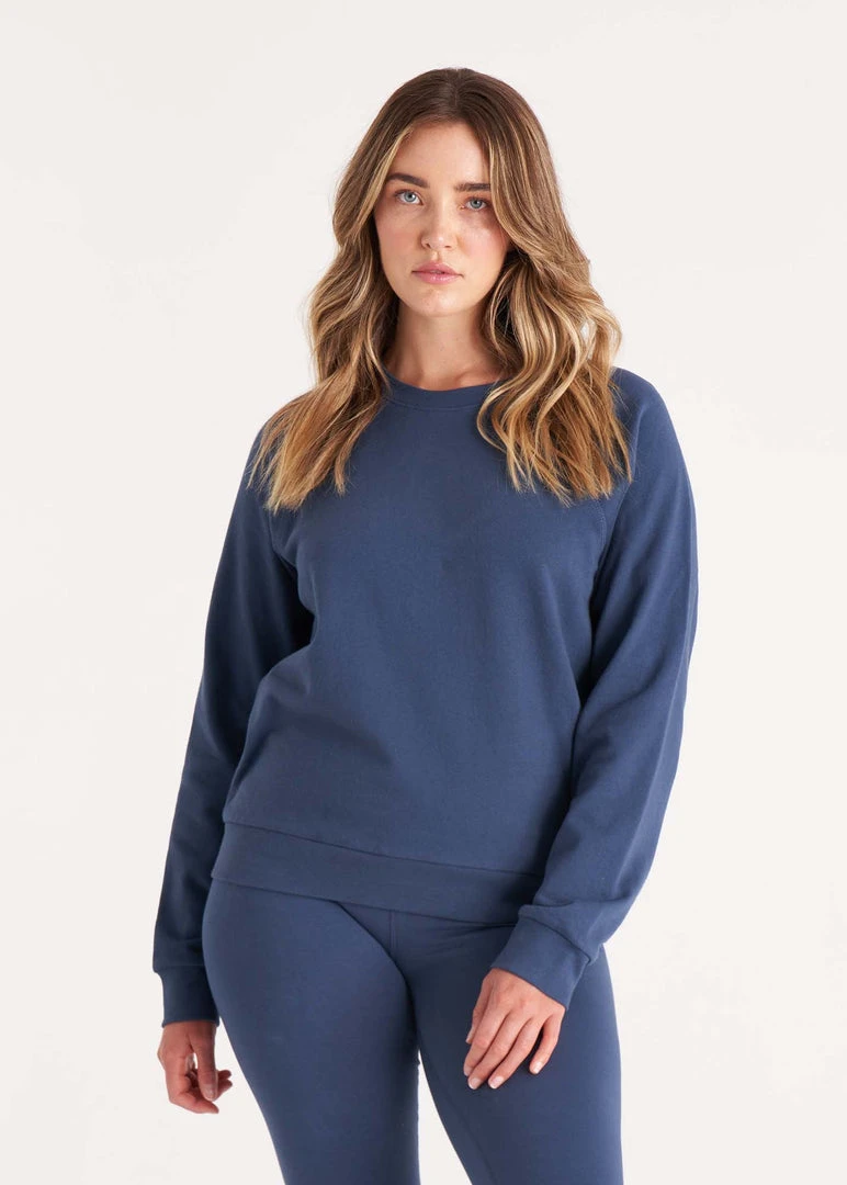 The Standard Stitch French Terry Raglan Sweatshirt Clothing 2 The Standard Stitch French Terry Raglan Sweatshirt Clothing